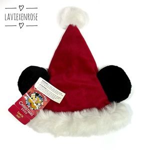 🆕 Y2K Mickey Mouse Ears Santa Hat (Kids)